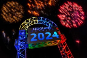 Kids New Year's Eve fireworks at LEGOLAND