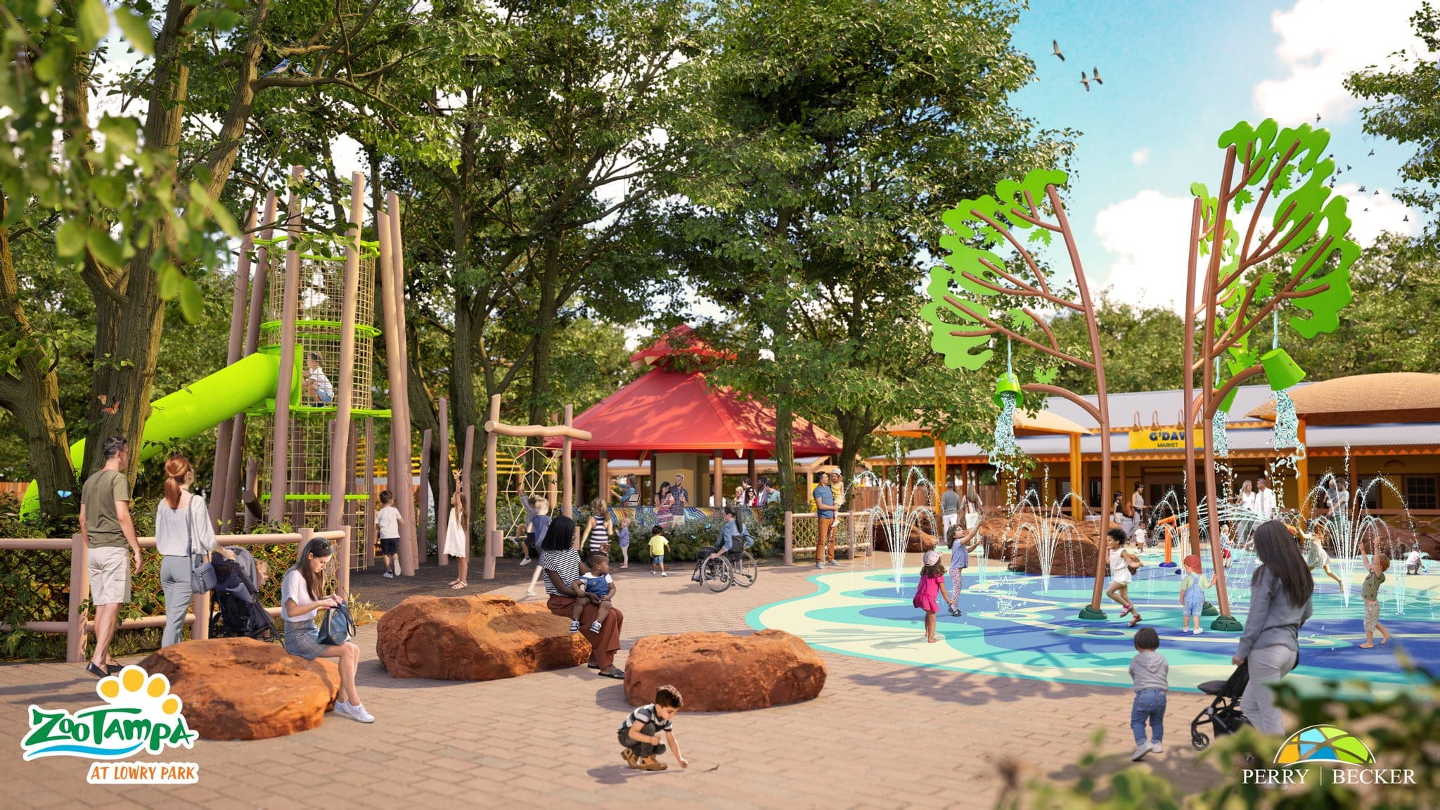 what's new in 2024 in Tampa Bay ZooTampa Australia rendering