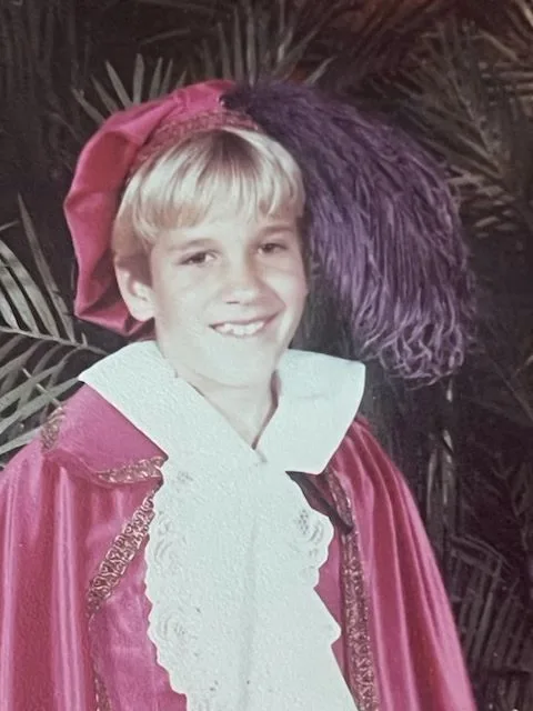 Truett Gardner childhood photo