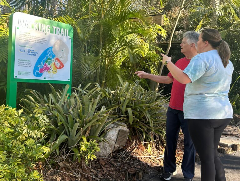 ZooTampa debuts NEW Walking Trail with Muma Children’s Hospital at TGH