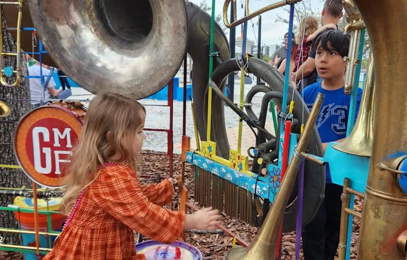Instrument Petting Zoo at GMF