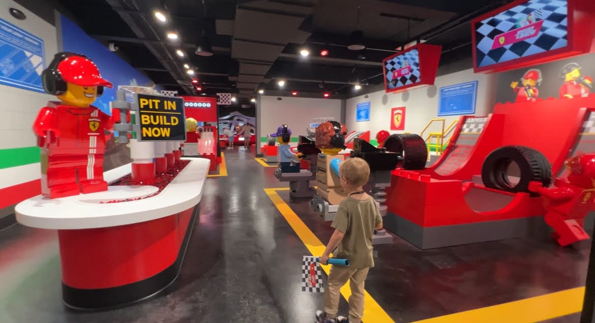 LEGO Ferrari Race and Build at LEGOLAND Florida