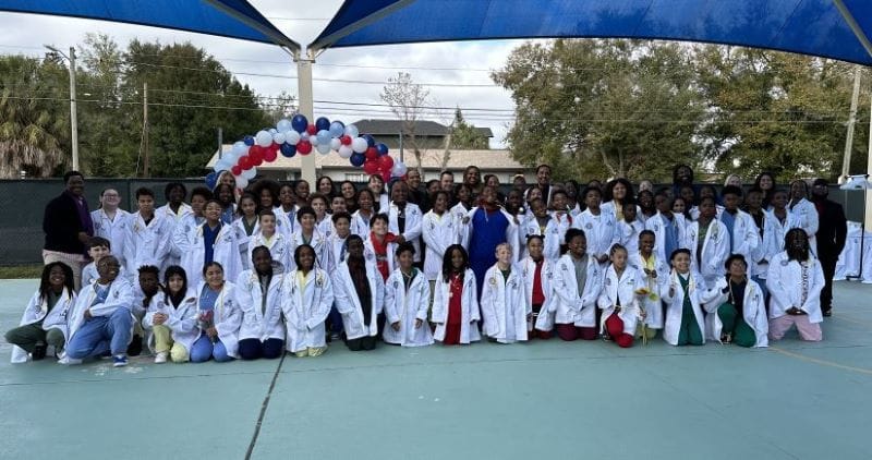 Dunbar Elementary White Coat Ceremony