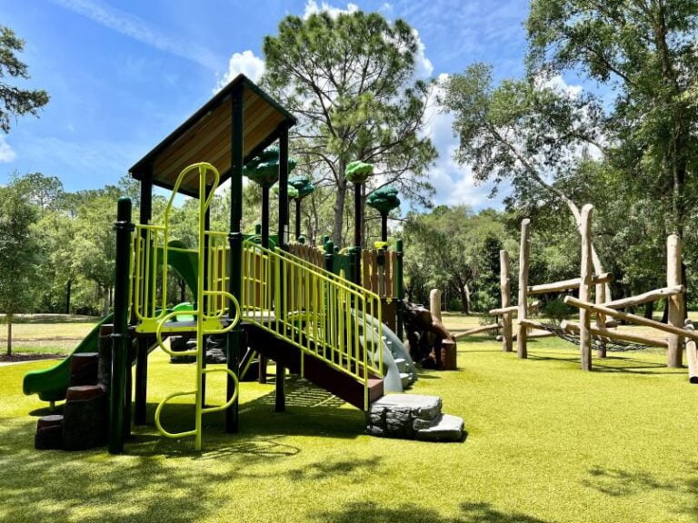 Go on an Adventure and Explore the All New Playground at Lettuce Lake Park!