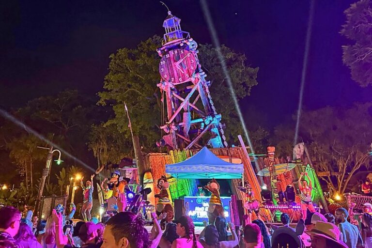 Dance Party at H2O Glow at Disney's Typhoon Lagoon