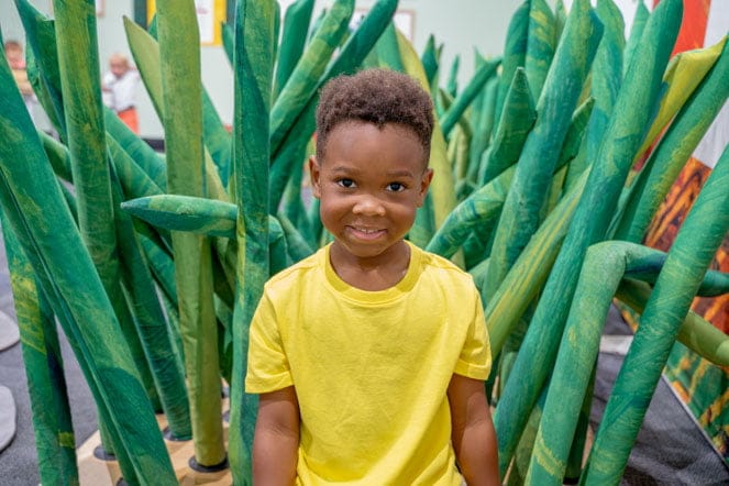 Glazer Children's Museum Very Eric Carle exhibit