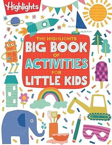 our favorite thing for road trip inspiration in the HIghlights Big Book of Activities for LIttle Kids