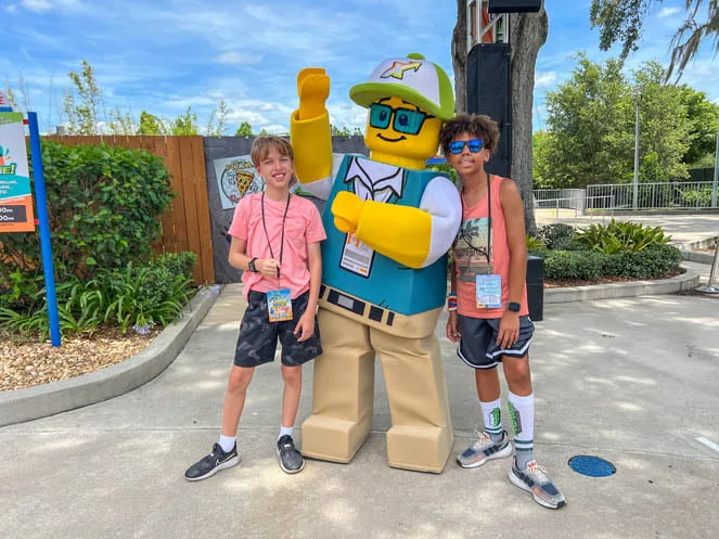 LEGOLAND Florida Summer Brick Party LEGO Producer character