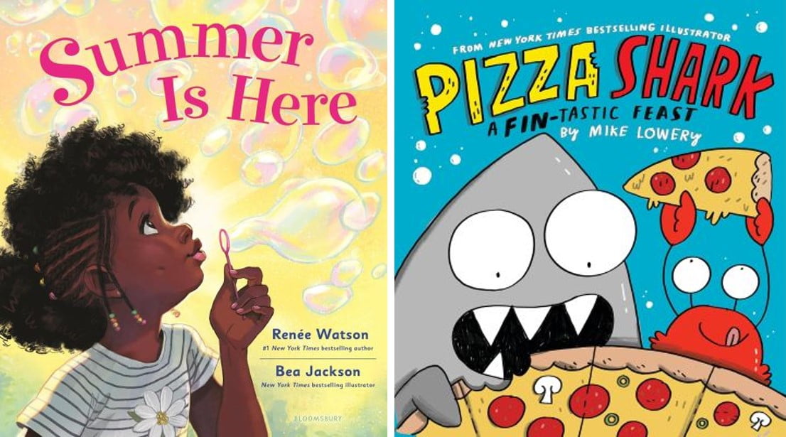 Books to celebrate summer Summer Is Here Pizza Shark