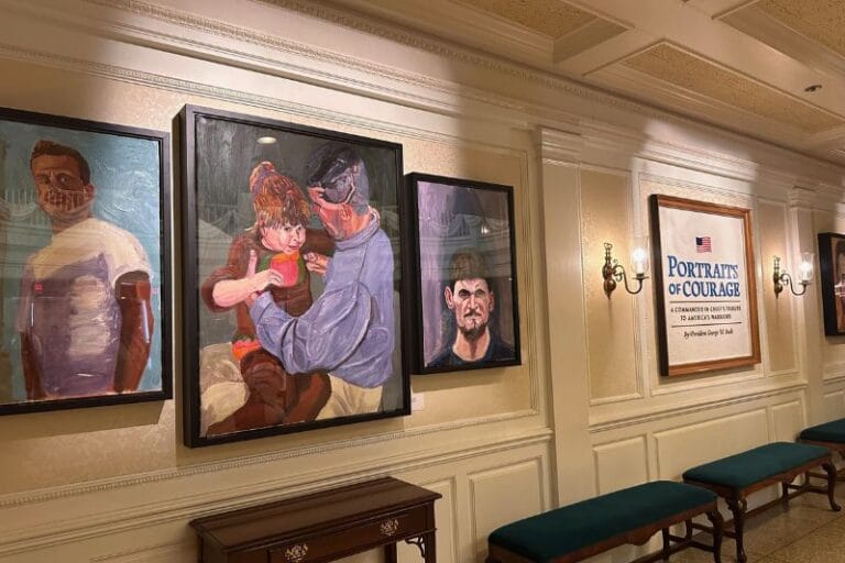 Portraits of Courage Exhibit at EPCOT