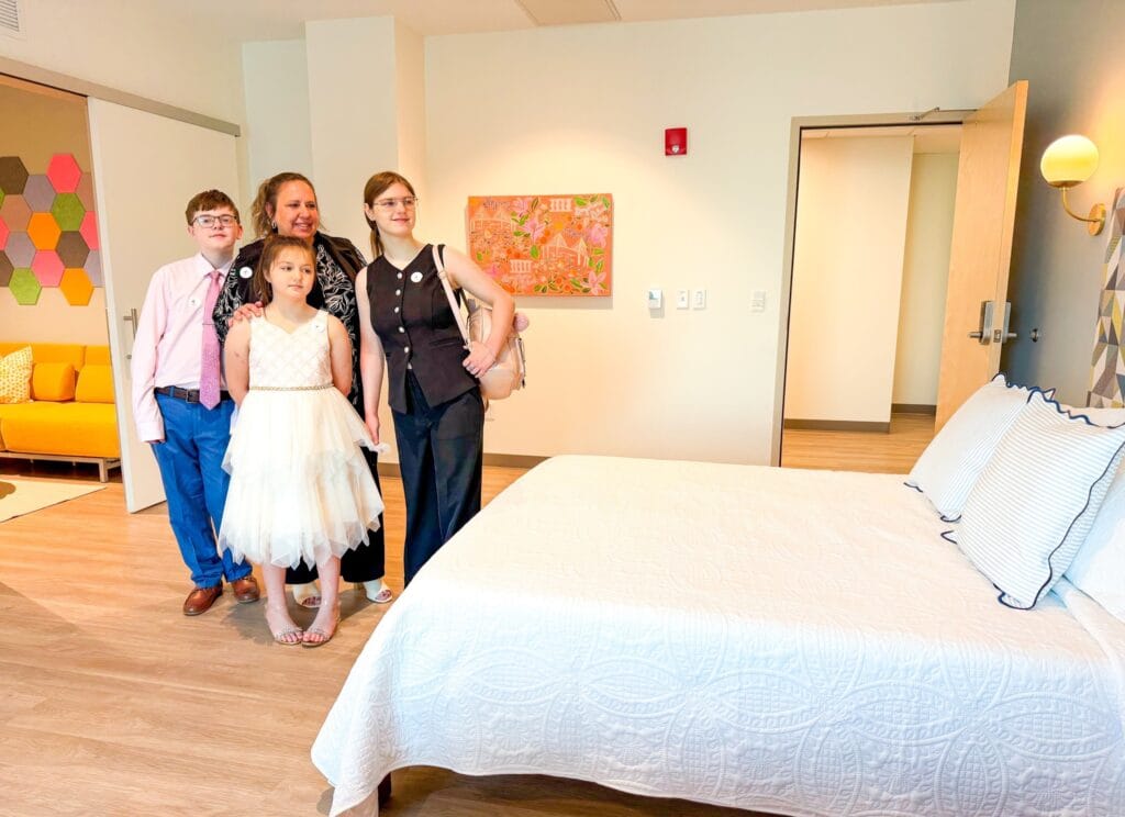 Ronald McDonald House at St. Joseph's Women's Hospital room