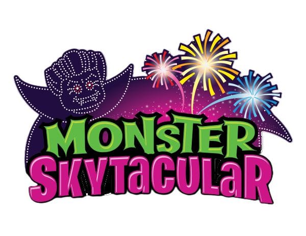 Monster Skytacular drone show at Legoland Florida