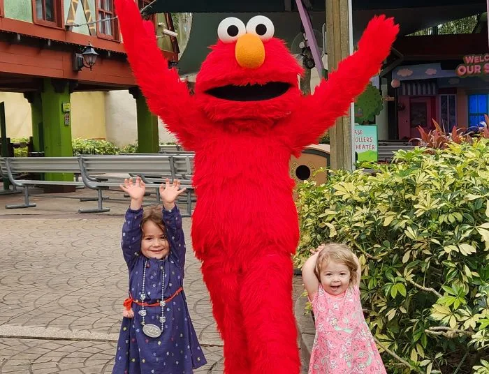 Safari of Fun Elmo with toddlers