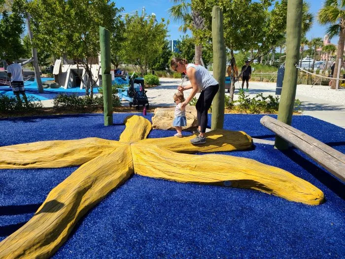 things to do with toddlers in St. Pete Pier toddler playground