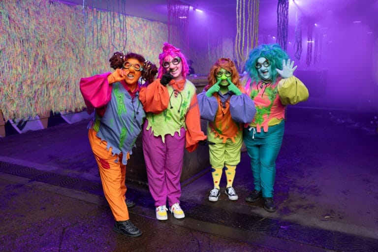 Creatures of the Night at ZooTampa 2024 Trolls in troll cave