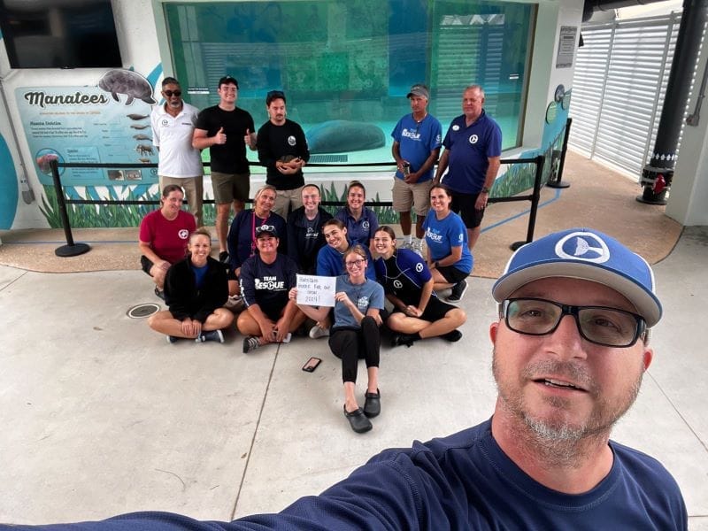 CMA hurricane ride out team