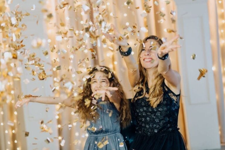 family goals in the new year mother celebrates with daughter