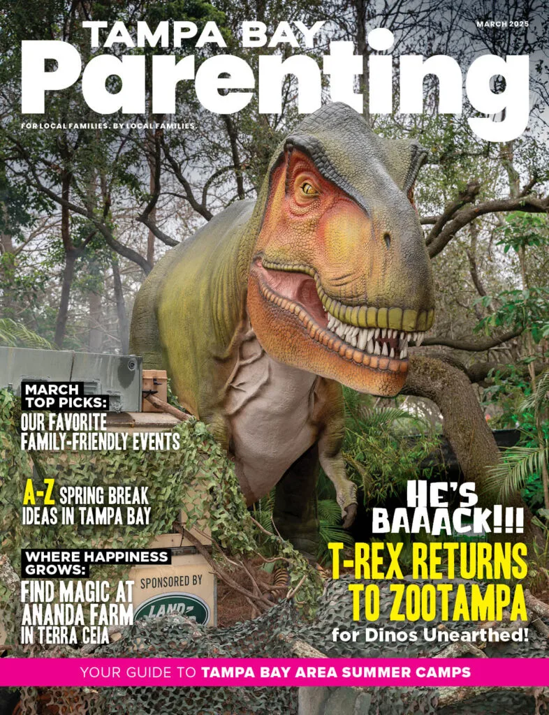 March 2025 Magazine ZooTampa T. rex