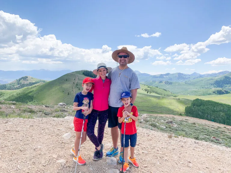 Park City Utah in the summertime.