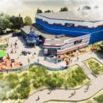 LEGOLAND Florida Space Coaster rendering