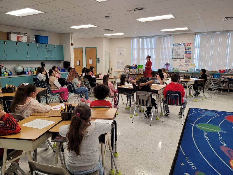 National Library Week classroom