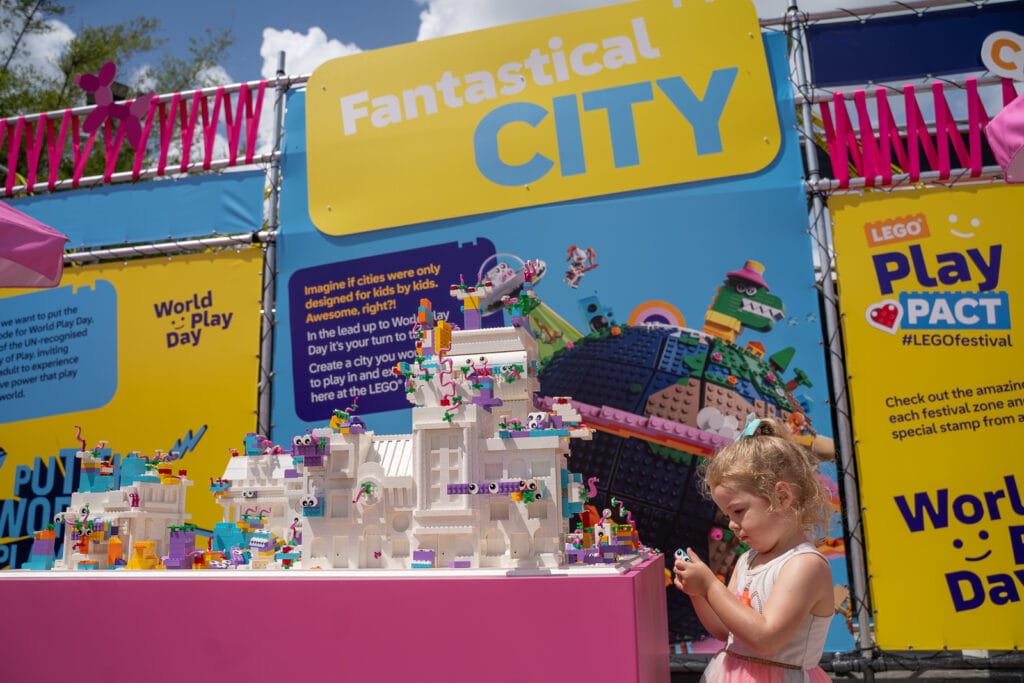 LEGO Festival Fantastical City in the Creativity Zone
