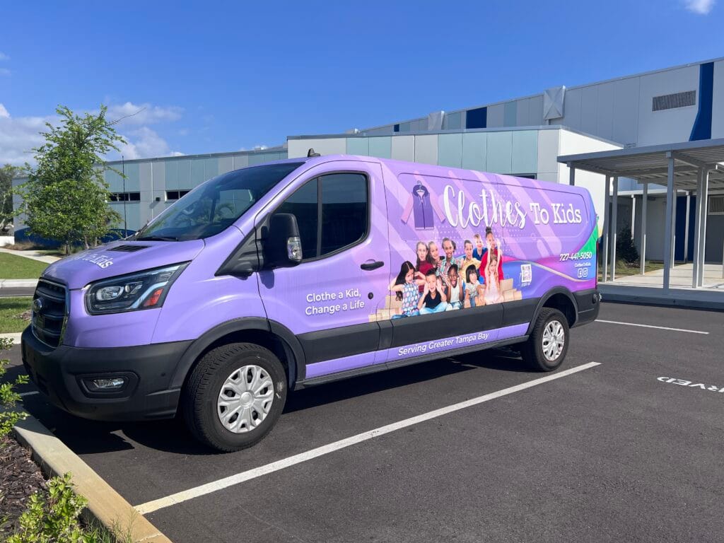 Clothes to Kids Phyllis the Van