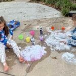 Sensory Play at the Pool ideas to try with kids