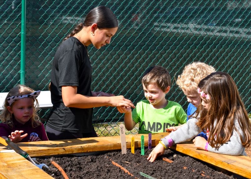 Nature is the best classroom at Corbett Prep