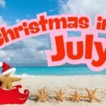 Christmas in july events in tampa bay family graphic - dani canva