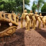 Dinosaur world playground