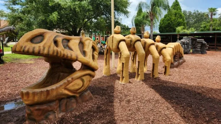 Dinosaur world playground