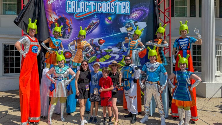 Galacticoaster sneak peek LEGOLAND Florida