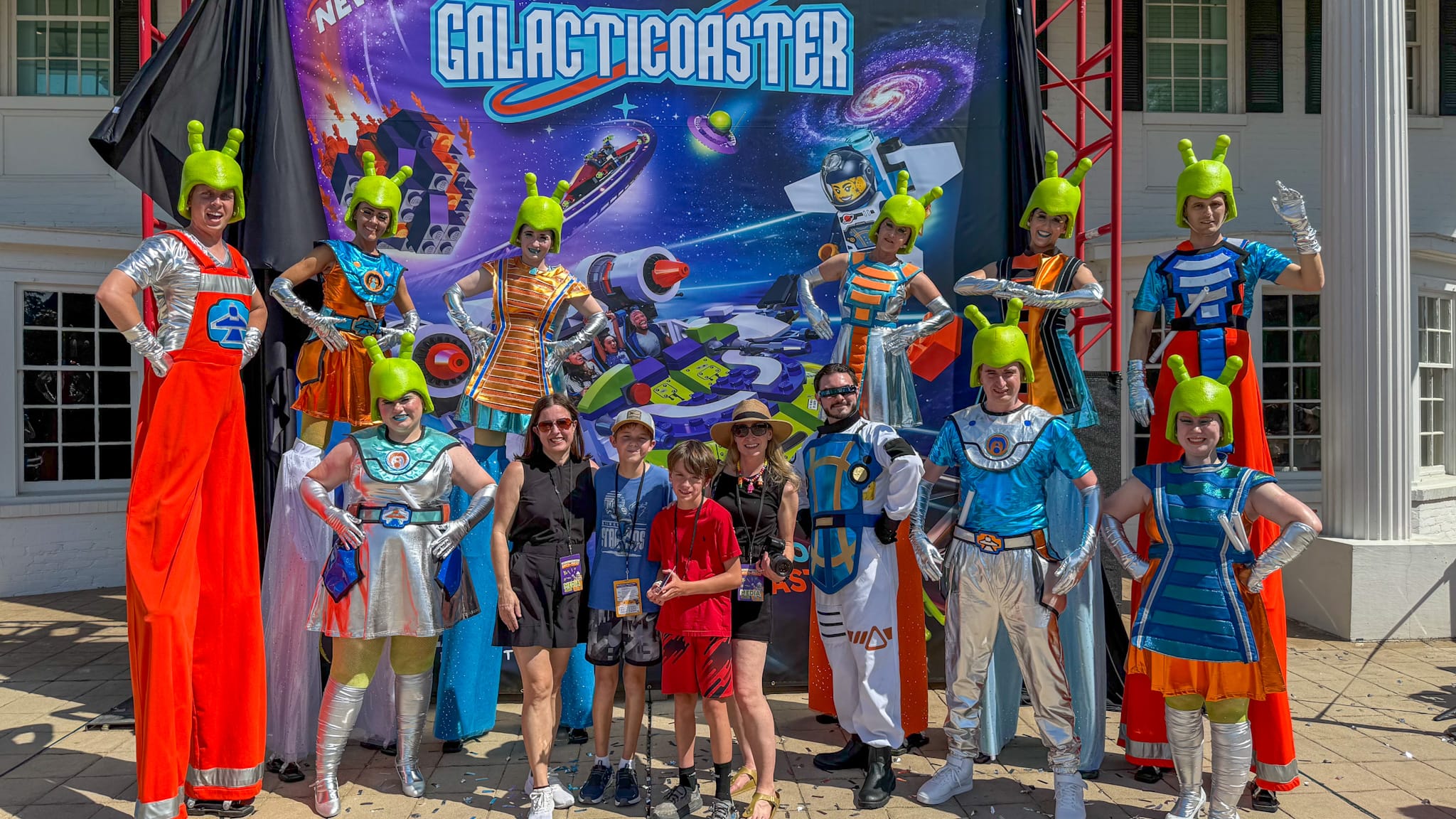 Galacticoaster sneak peek LEGOLAND Florida