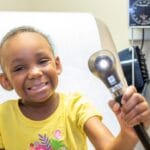 aliyah is cured of sickle cell disease at Johns Hopkins All Children's Hospital