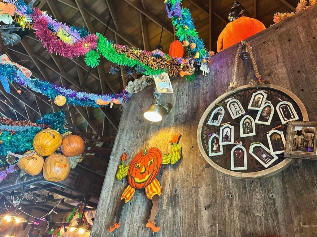 Halloween Decor at Jock Lindsey's Halloween Hangar Bar entrance - image by Dani Meyering
