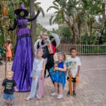 ZooTampa Creatures of the Night Witch with kids