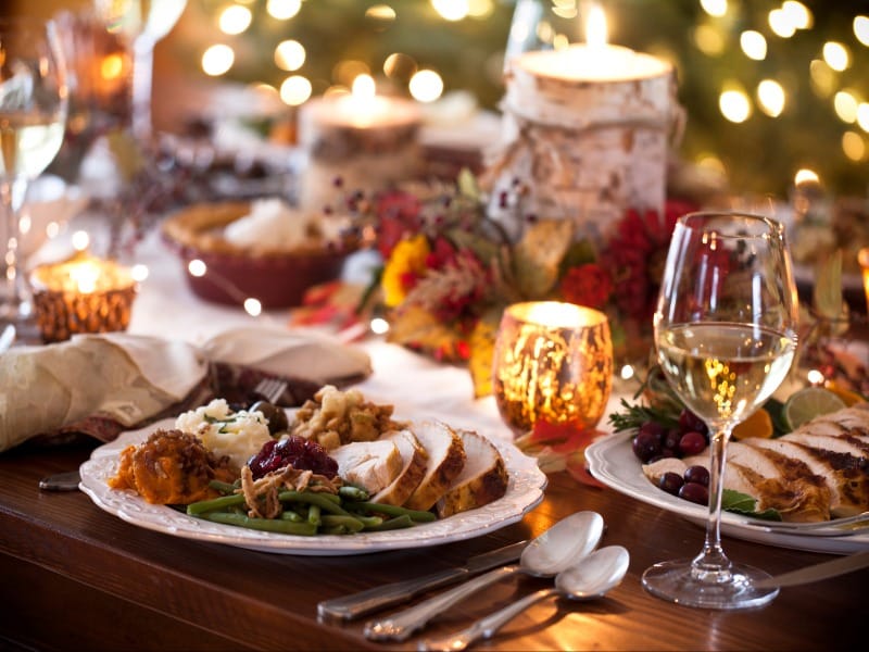 Thanksgiving dinner at J.W. Marriott Latitude 28