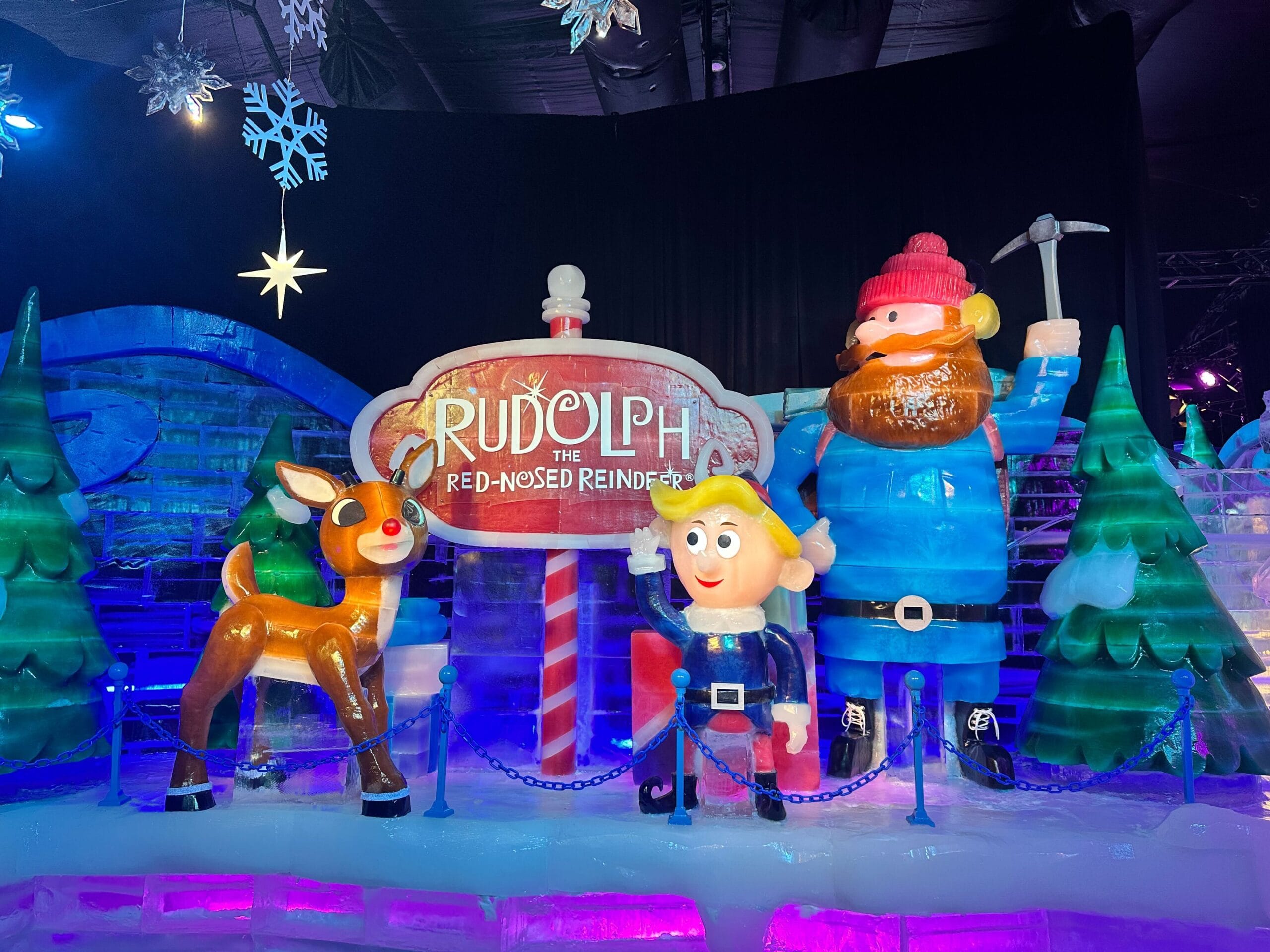 Opening Scene Rudolph Reindeer at ICE! Gaylord Palms - image by Dani Meyering 3