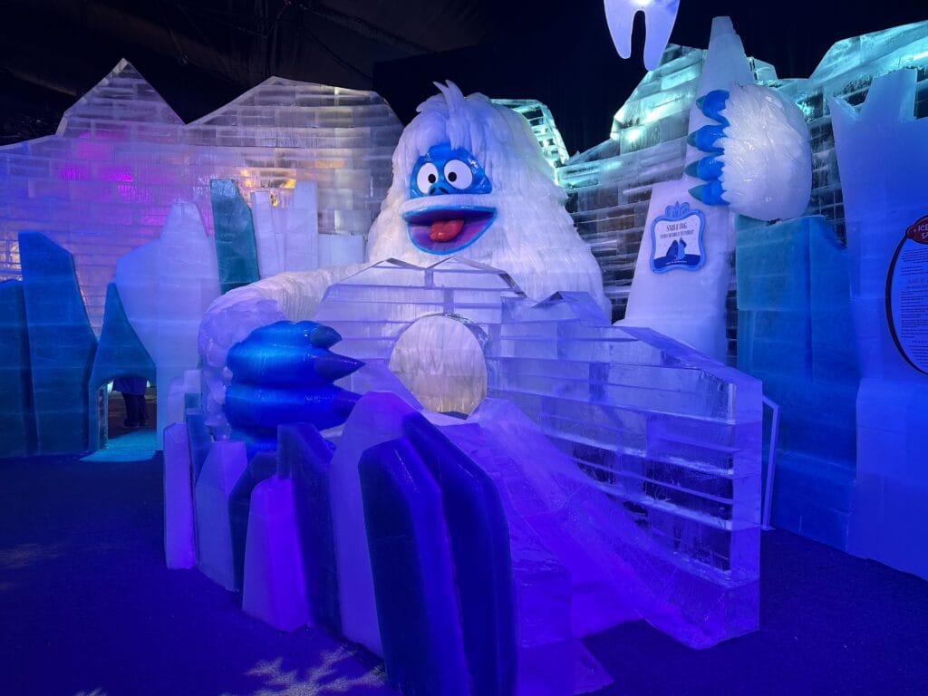 Small slide Bumble character at ICE! Gaylord Palms - image by Dani Meyering