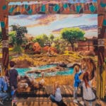 Rendering of Lion & Hyena Ridge at Busch Gardens Tampa Bay.