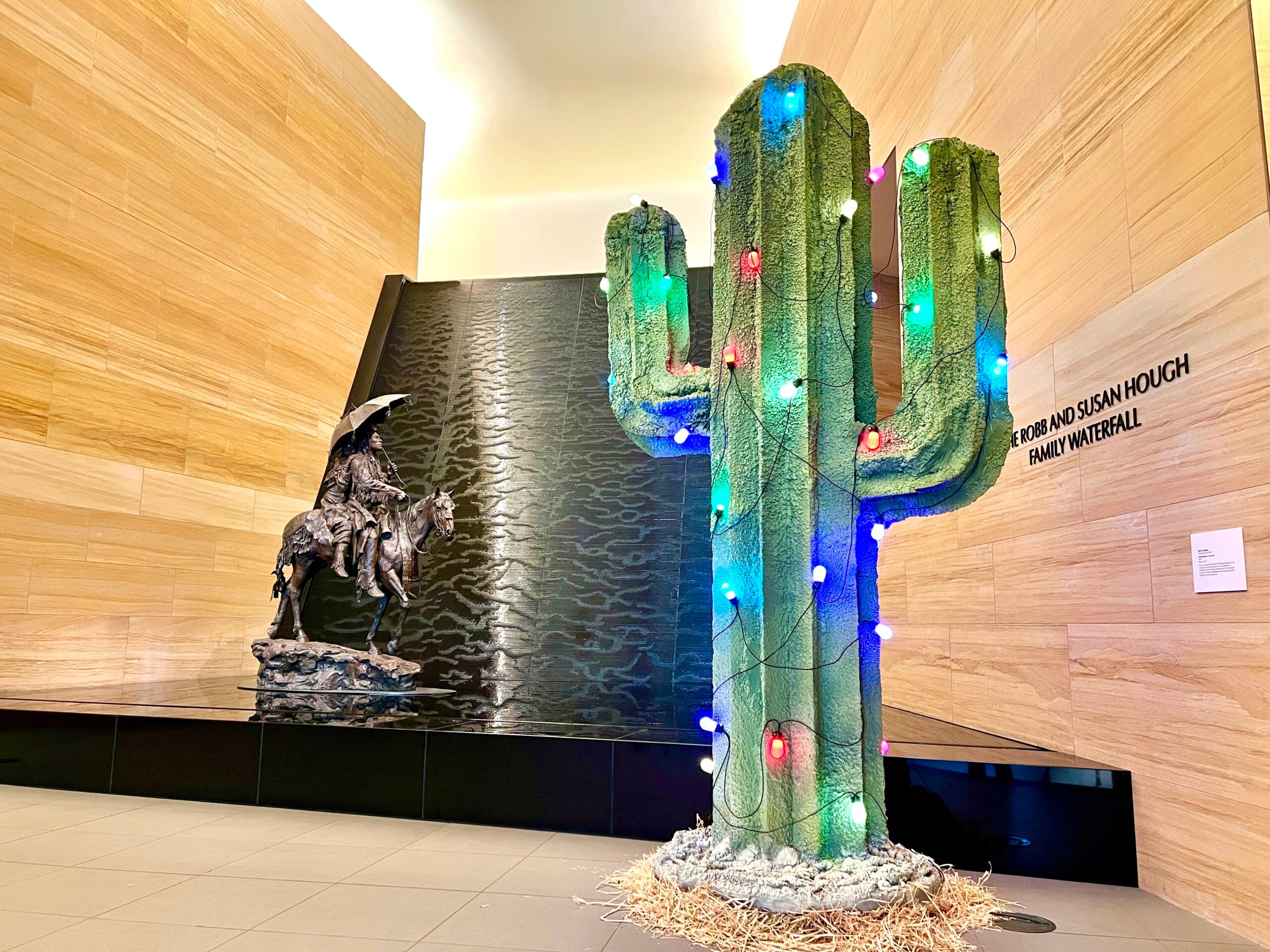 Holiday tree lighting ceremonies in Tampa Bay Yule Cactus Lighting at The James Museum in St. Pete