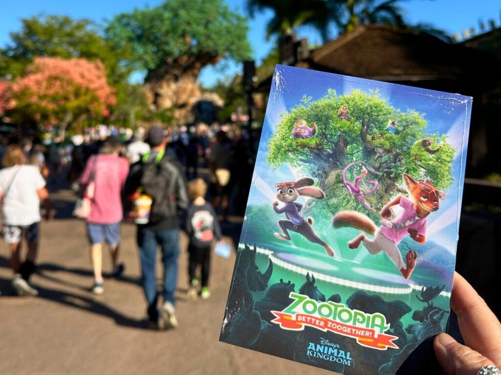 Zootopia Better Zoogether at Animal Kingdom characters postcard - image by Dani Meyering