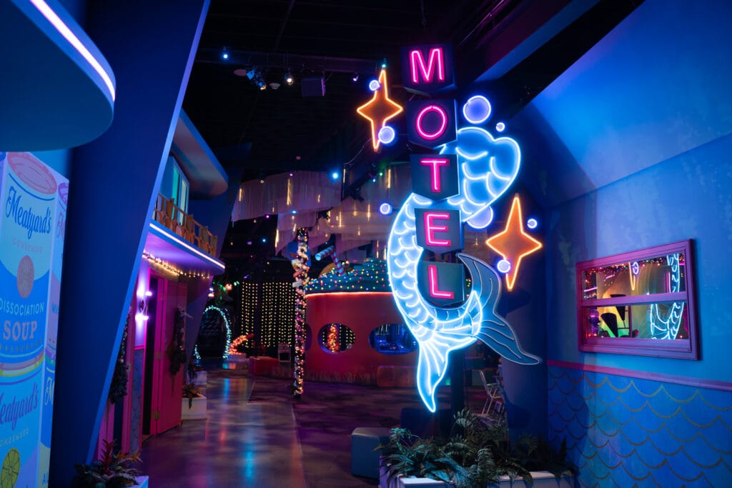 FloridaRAMA in St Pete is decorated for the holidays.