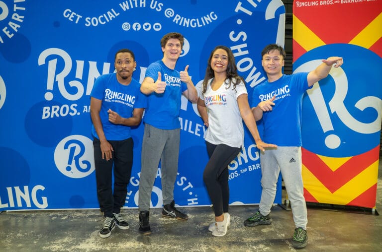 Ringling Circus pop up Tampa