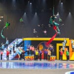 Ringling circus rehearsals at Feld Entertainment in Palmetto, Florida.