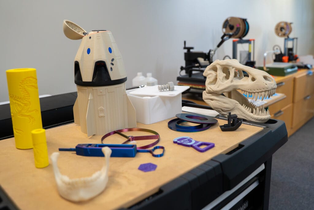 Students will be able to use MOSI's 3D printers to create anything they can dream up using Blender software in the Digital Content Lab.