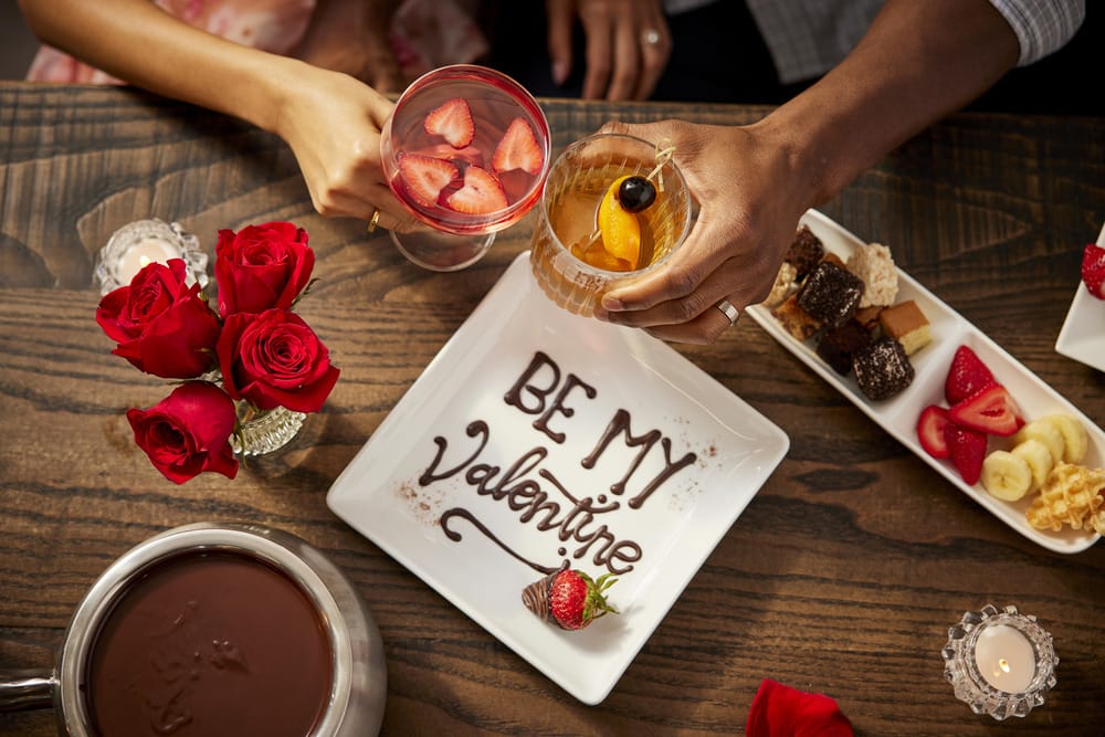 Melting Pot St. Pete Valentine's Day dinner with the kids