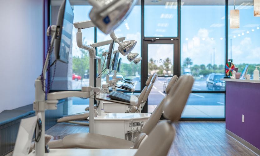 Imagine Orthodontic Studio dental chairs