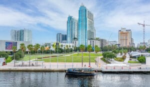 Pirate Water Taxi at Curtis Hixon Waterfront Park in Tampa